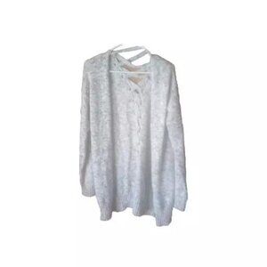 Love By Design Open Front Sweater Size L